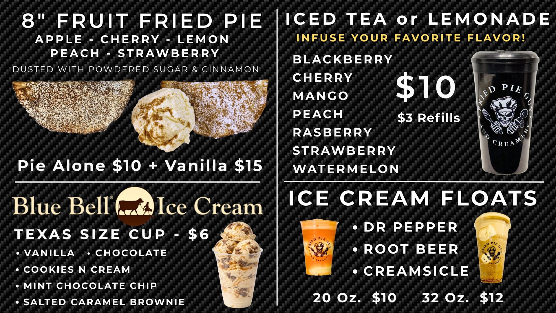 Watauga Fest 2026 event menu