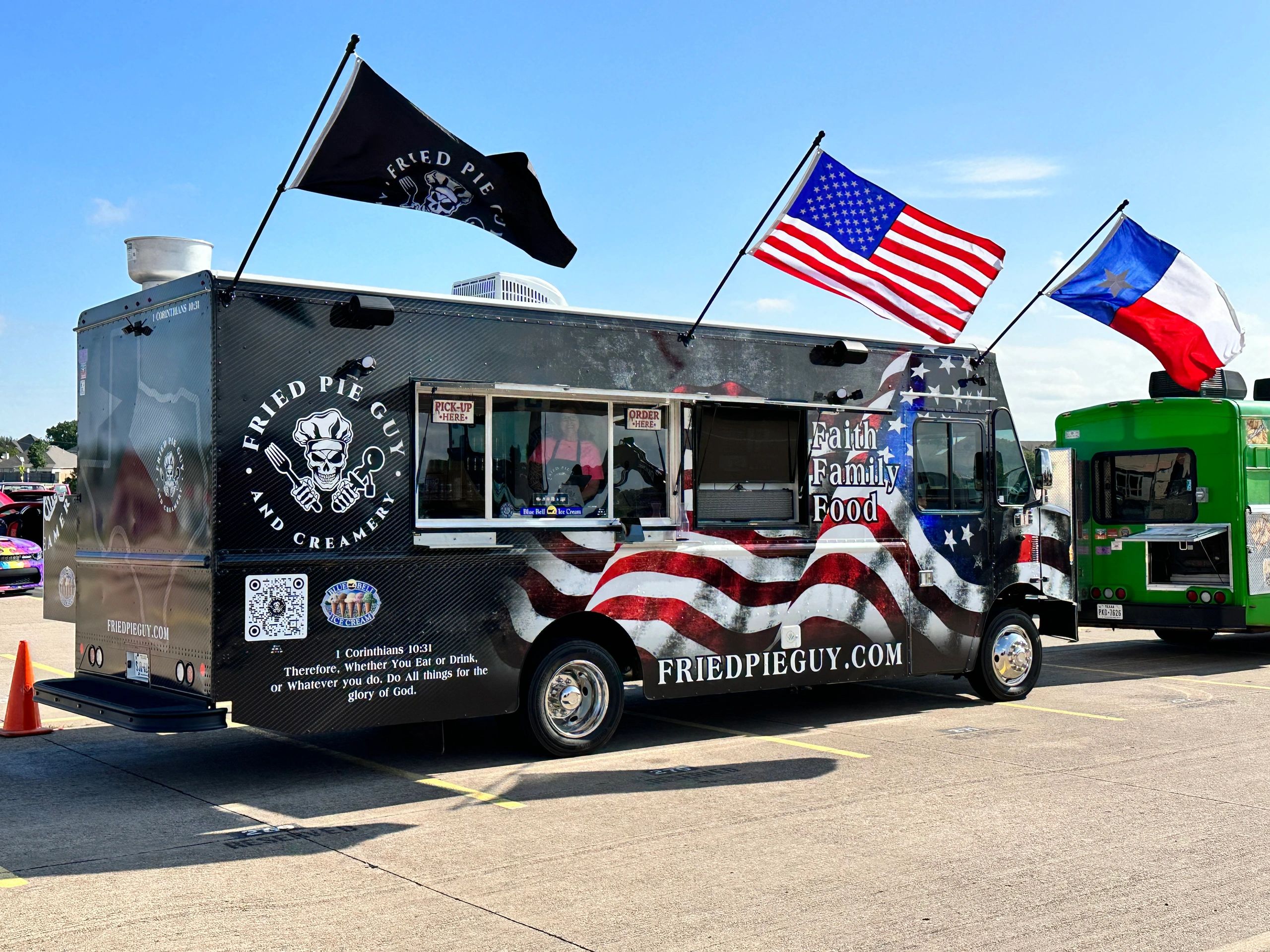 Fried Pie Guy truck at an event