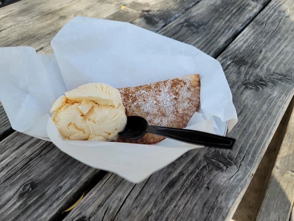 Pie and ice cream